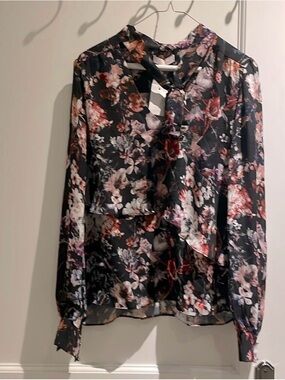 Parker Floral Blouse Small - Like New